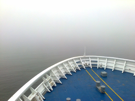 Nebel bis Grossbritannien