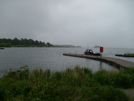 am Loch Leven, auf der Insel war Maria Stuart inhaftiert